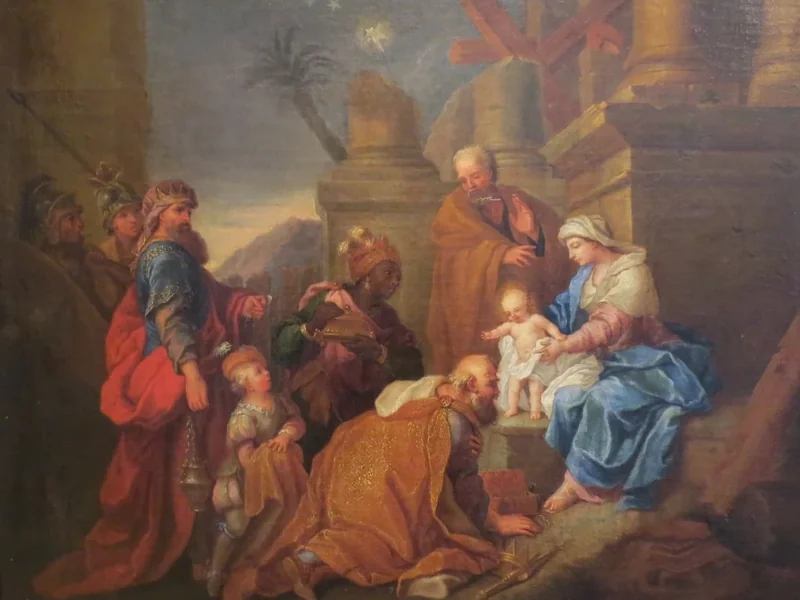 1662-Joseph Christophe - Adorazione dei Magi